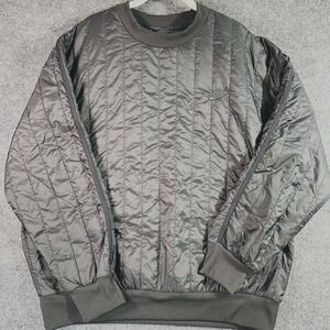 Nike Tech Pack Therma Fit Quilted Sweatshirt Men's Large Black Casual Outerwear